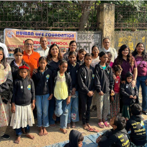 Celebrates Diwali by donating 100 Woolen jackets and spread cheer and happiness