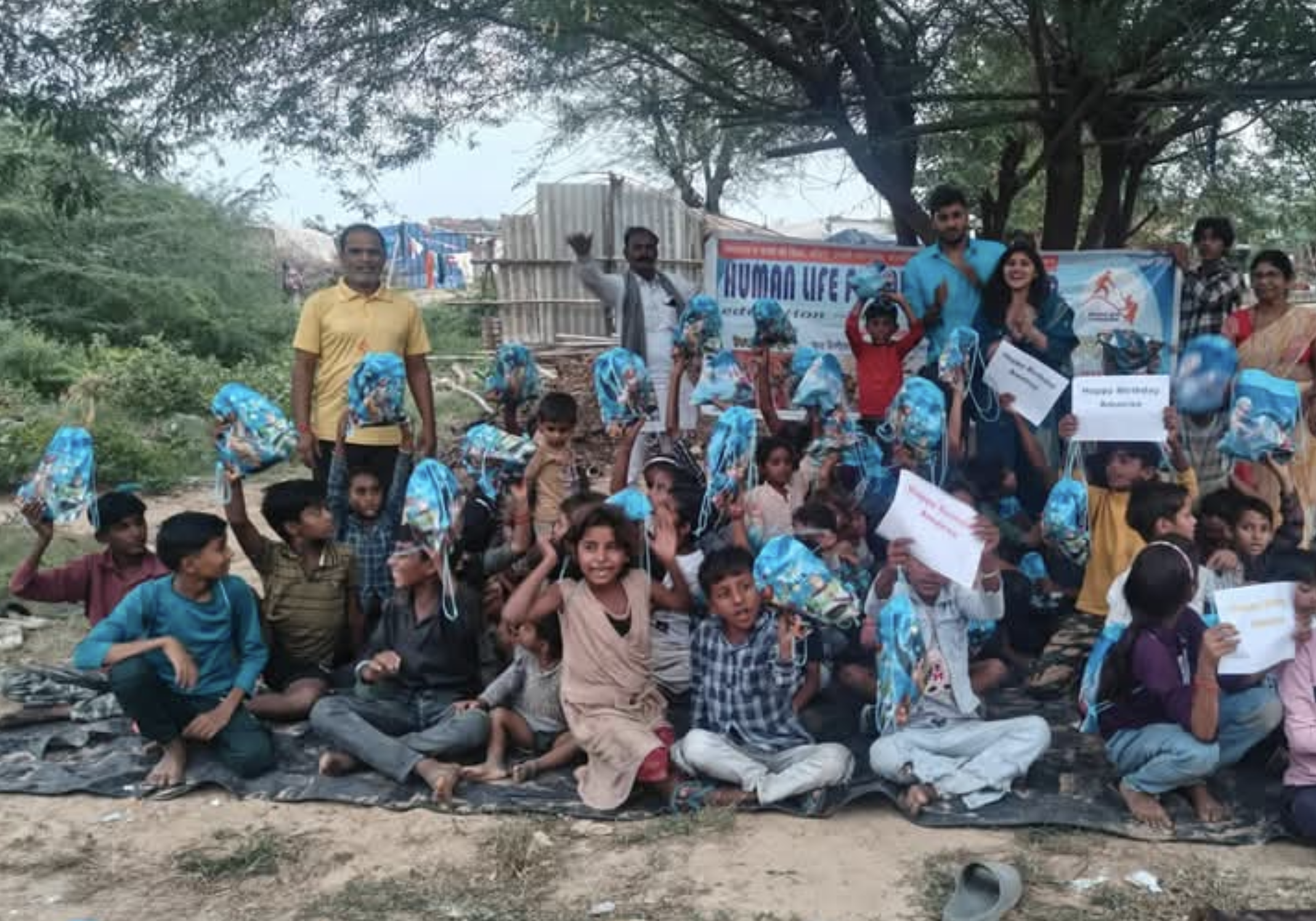Our Admission Drive Brings Hope to 51 Street, Homeless Orphan Children