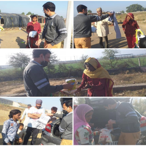 Makar Sankranti Blanket Distribution