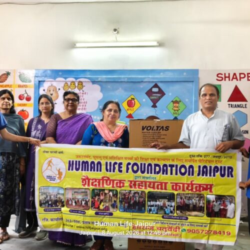 “Keeping Students Hydrated: Water Cooler Donation at MG Govt Girls Sr. Sec. School, Jaipur”